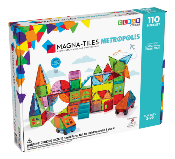 MagnaTiles Metropolis 110 stuks