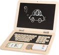 Tooky Toy Educatief Houten Speelgoed Laptop 58-Delig
